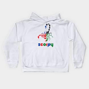 Scorpio - Scorpy full Colored Logo T-shirt for Birthday Gift Kids Hoodie